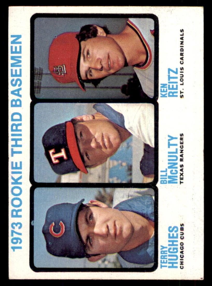 1973 Rookie Third Basemen (Terry Hughes / Bill McNulty / Ken Reitz) #603