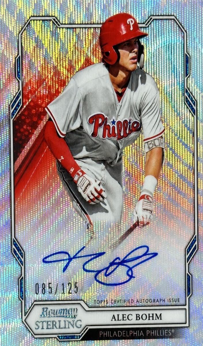 Alec Bohm 2019 bowman