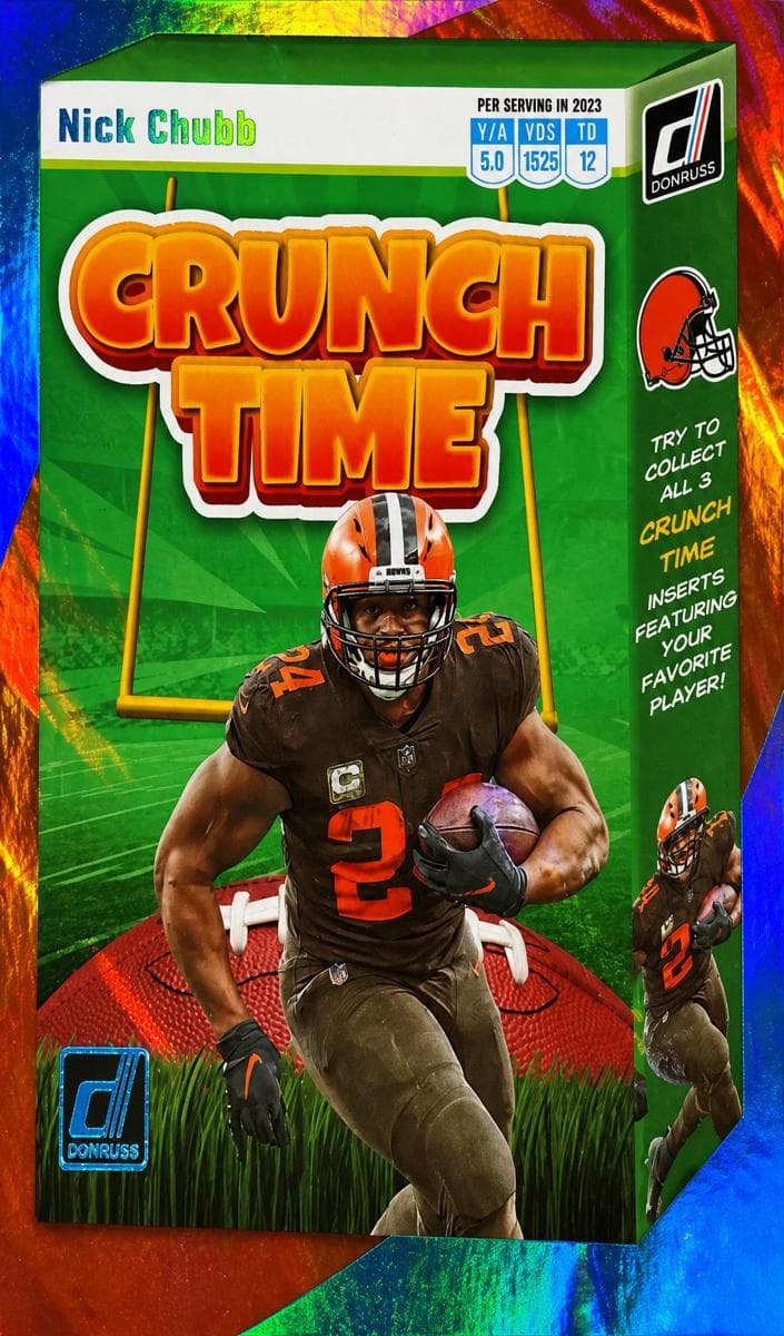 Nick Chubb 2023 panini Donruss