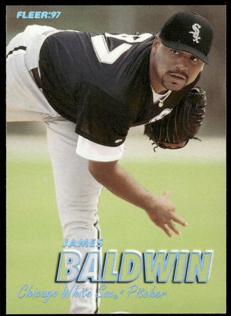 James Baldwin 1997 fleer Fleer