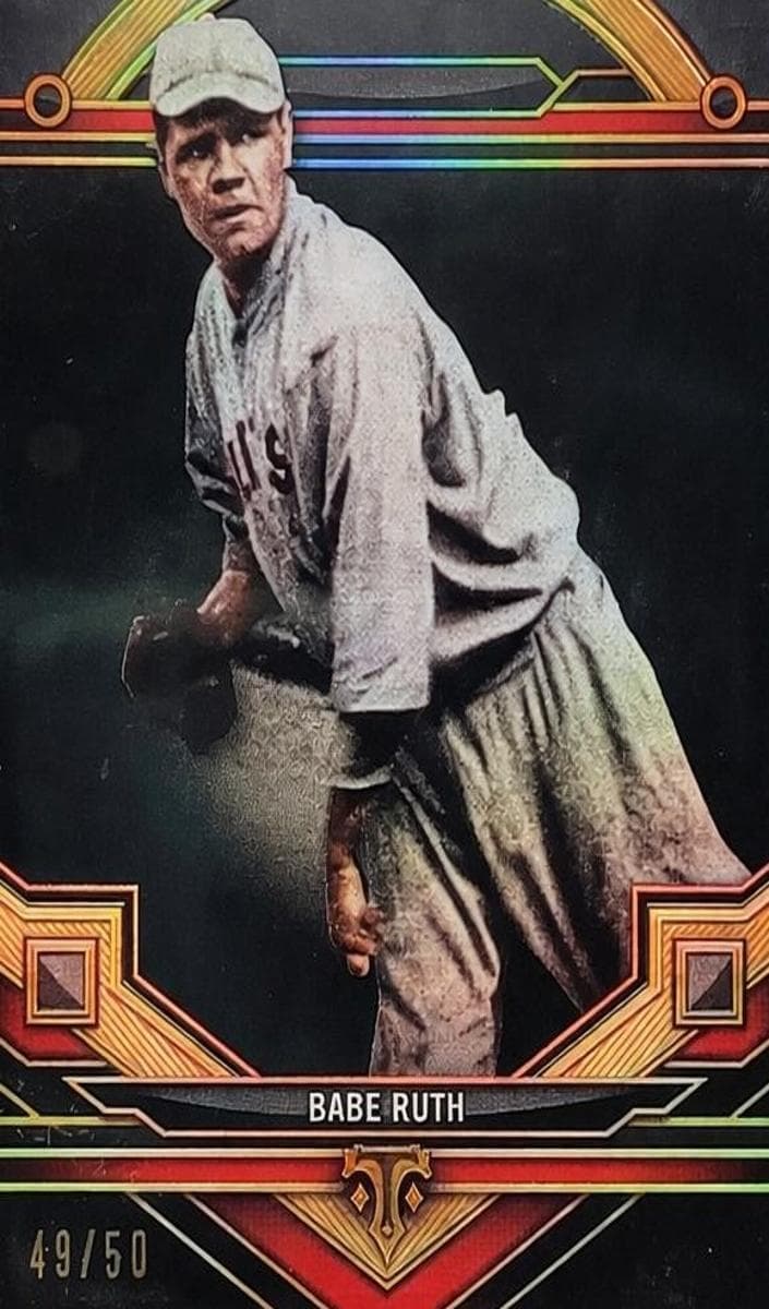 Babe Ruth 2024 topps Topps Triple Threads