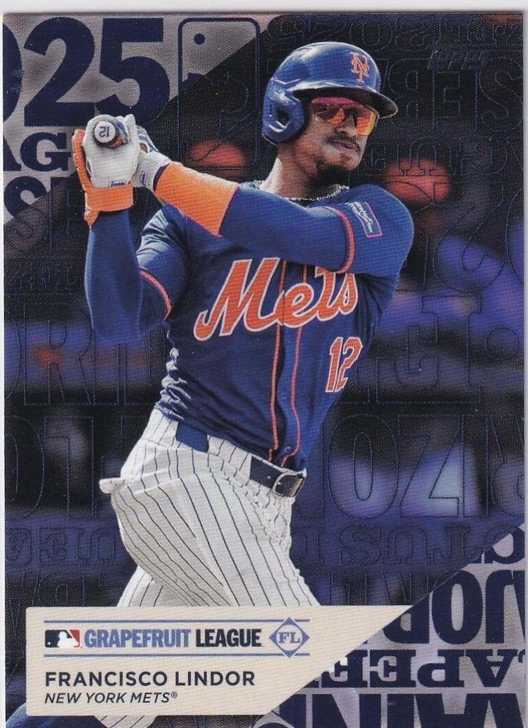 Francisco Lindor 2025 topps Topps
