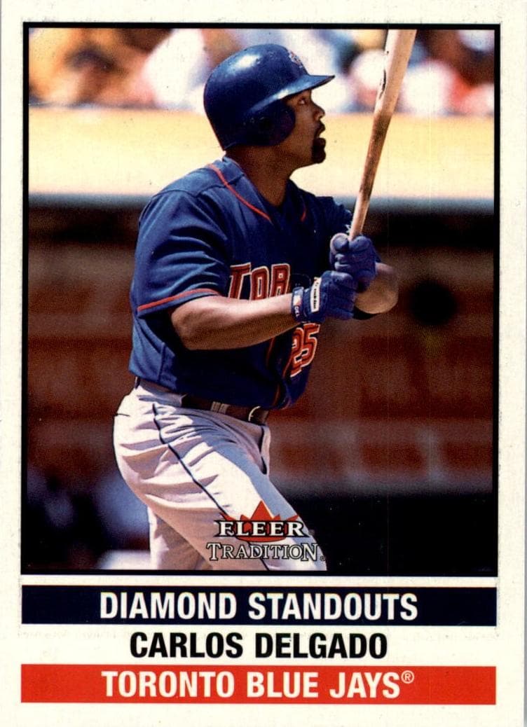 Carlos Delgado 2002 fleer Fleer Tradition Update
