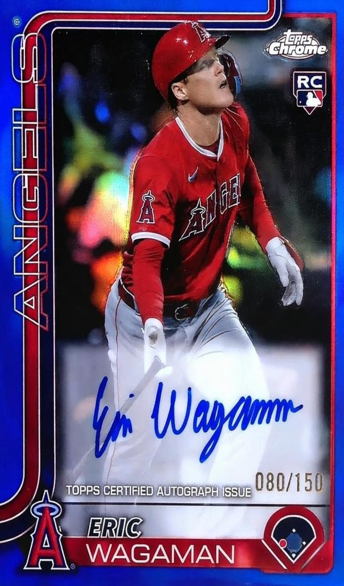 Eric Wagaman 2025 topps Chrome