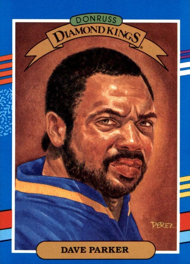 Dave Parker 1991 panini Donruss