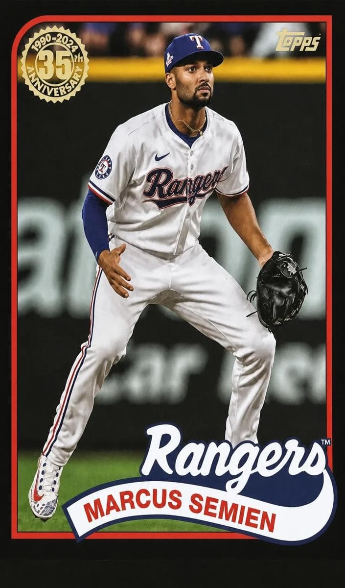 Marcus Semien 2024 topps Topps Update