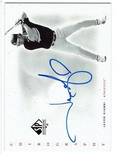 Jason Giambi #JG