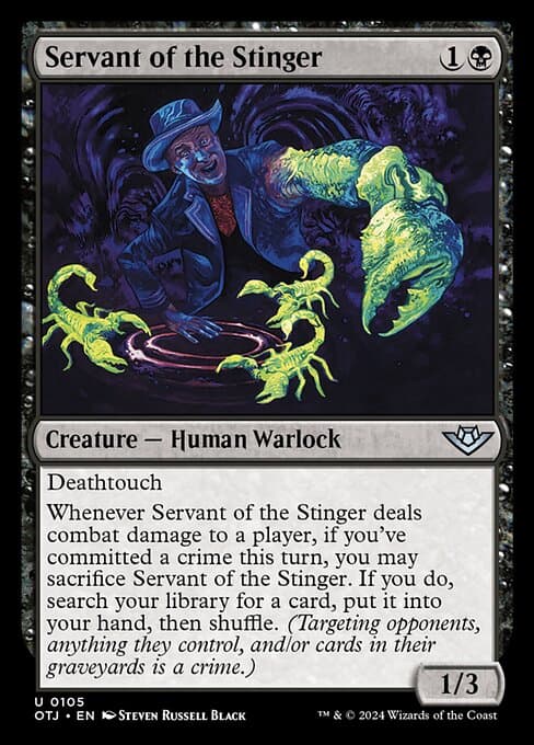 Servant of the Stinger 2024 Magic: The Gathering