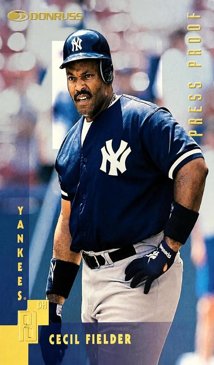 Cecil Fielder 1997 panini Donruss