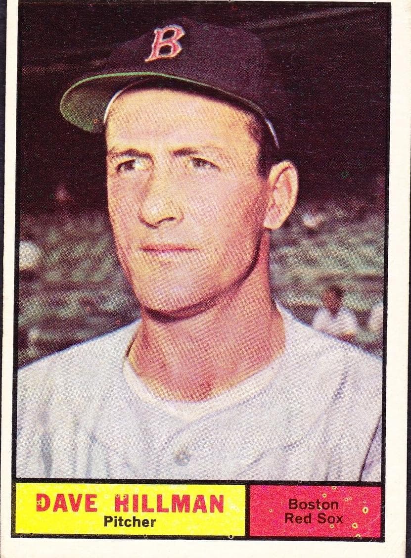 Dave Hillman 1961 topps Topps
