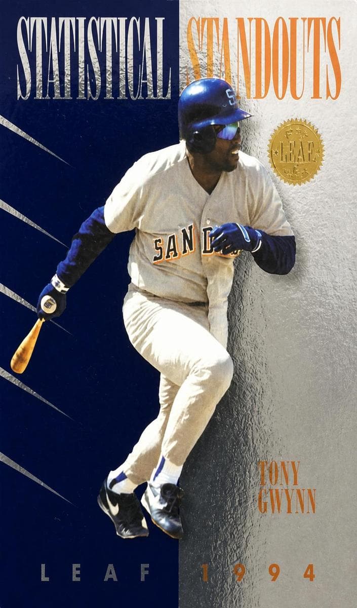 Tony Gwynn 1994 leaf Leaf
