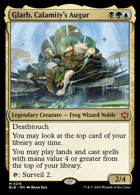 Glarb, Calamity's Augur 2024 Magic: The Gathering Bloomburrow