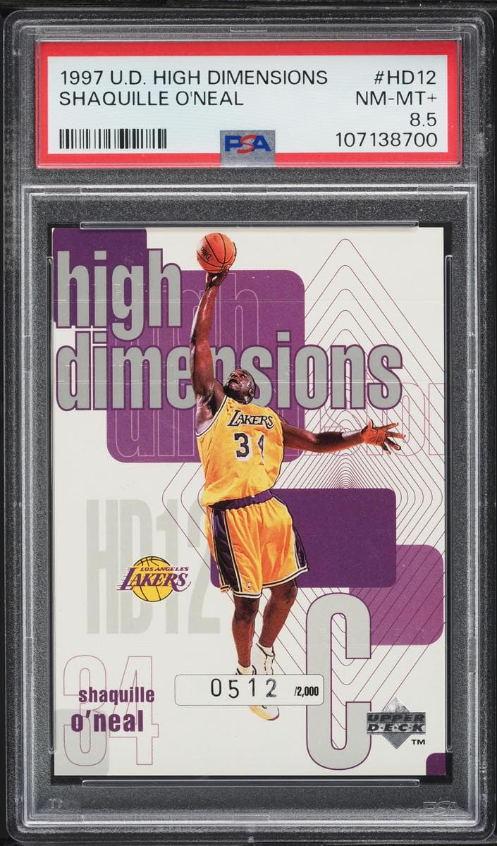 Shaquille O'Neal 1997 upper-deck Upper Deck