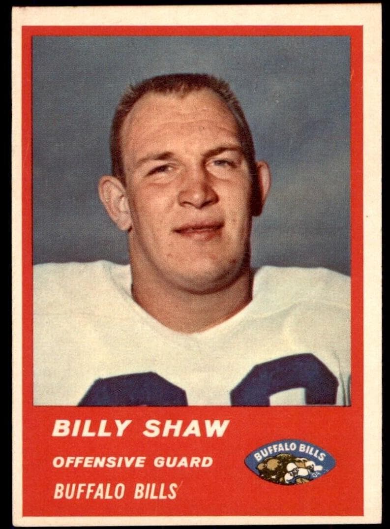 Billy Shaw 1963 fleer Fleer