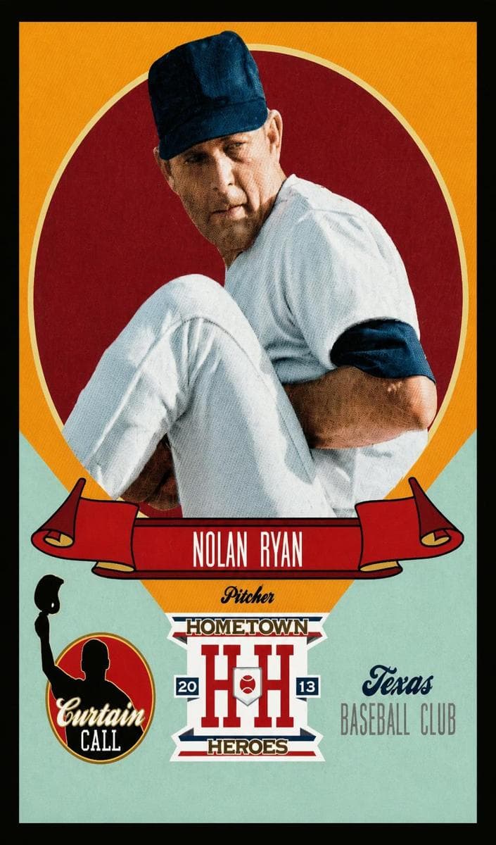 Nolan Ryan 2013 panini Hometown Heroes