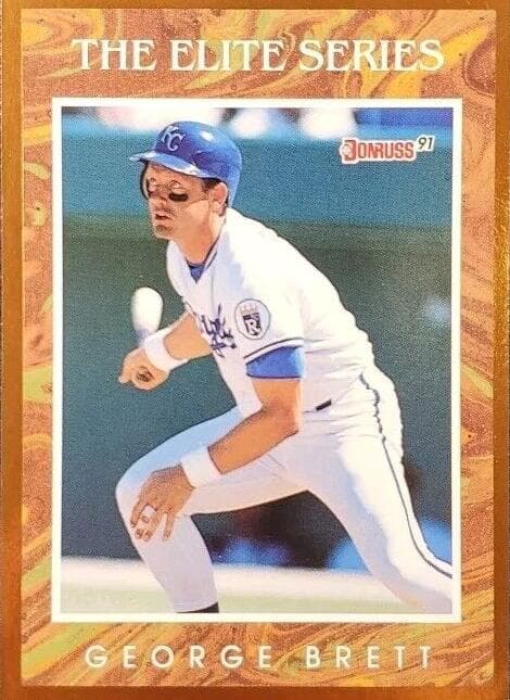 George Brett 1991 panini Donruss