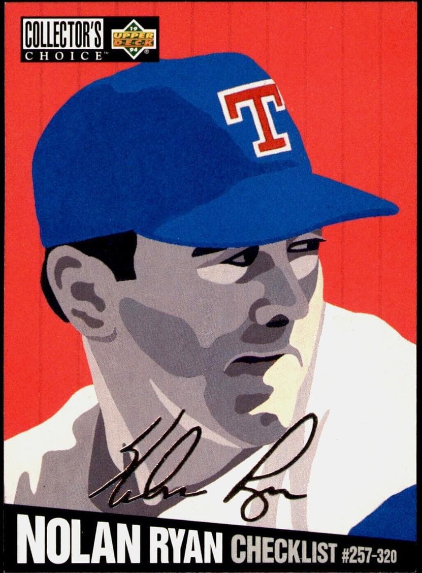 Nolan Ryan 1994 unknown Collector's Choice