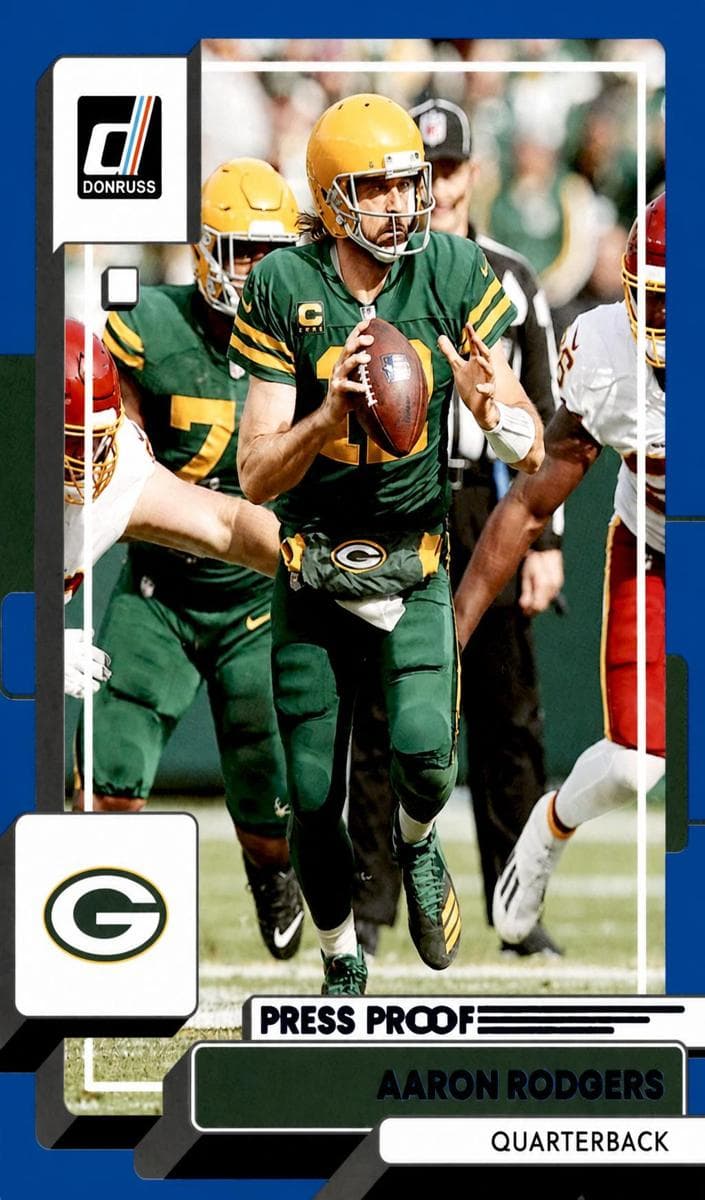 Aaron Rodgers 2022 panini Panini Donruss