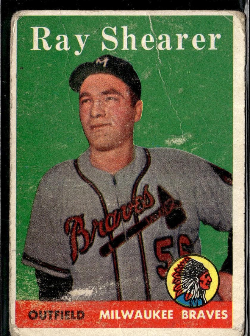 Ray Shearer 1958 topps Topps