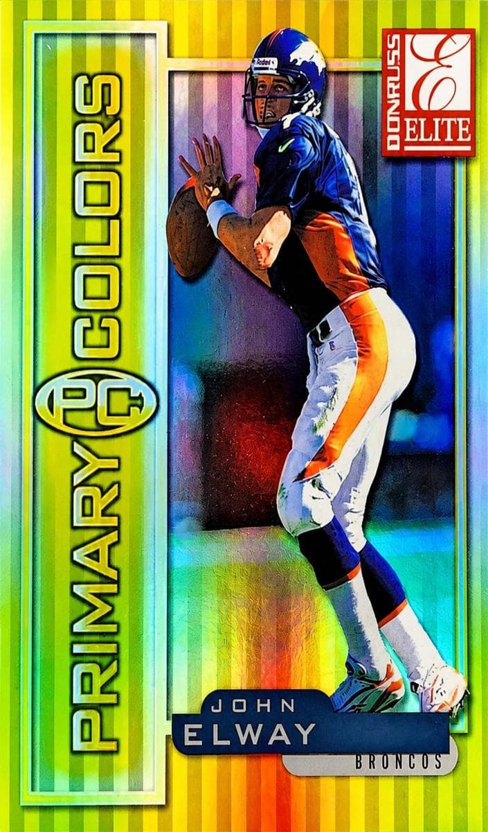 John Elway 1999 panini Donruss Elite