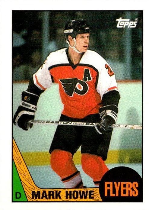 Mark Howe 1987 topps Topps