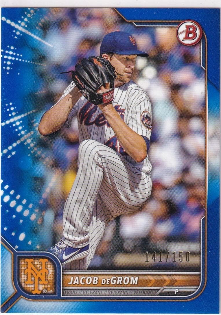 Jacob deGrom 2022 bowman Bowman