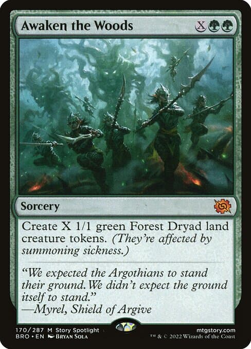 Awaken the Woods 2022 Magic: The Gathering
