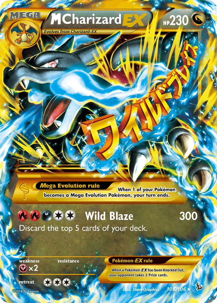 M Charizard EX #108