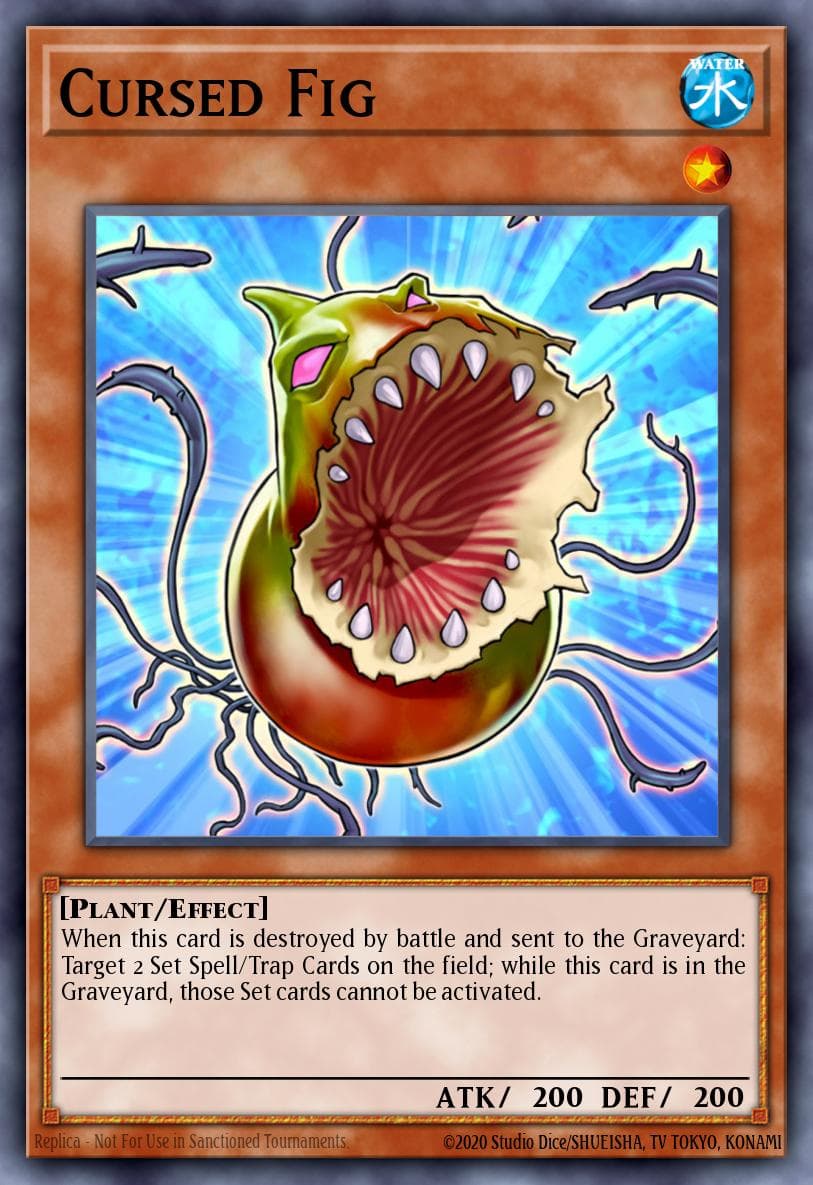 Cursed Fig 2008 Yu-Gi-Oh! Crossroads of Chaos