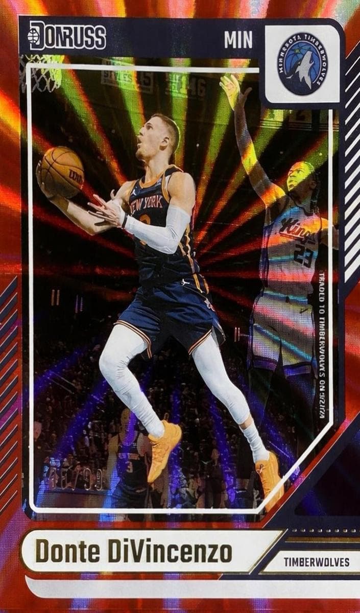 Donte DiVincenzo 2024 panini Donruss