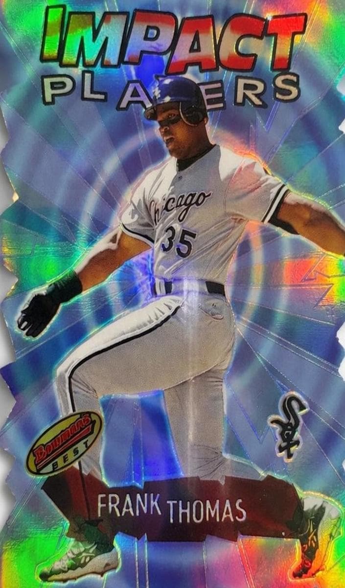 Frank Thomas 2001 bowman Bowman's Best