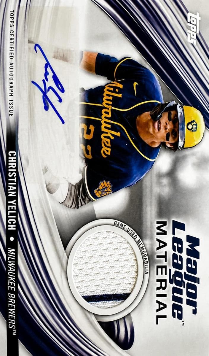 Christian Yelich 2023 topps Topps