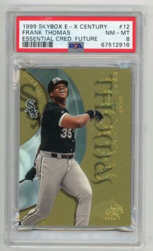 Frank Thomas 1999 fleer SkyBox E-X Century