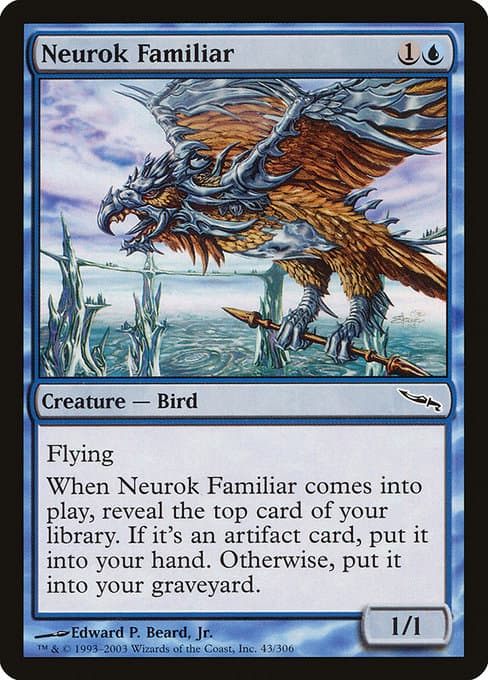 Neurok Familiar 2003 Magic: The Gathering Mirrodin