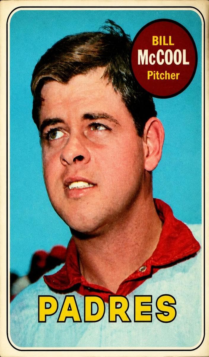 Bill McCool 1969 topps O-Pee-Chee