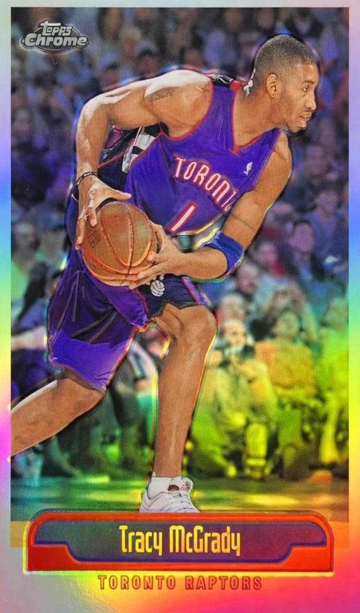 Tracy McGrady 1999 topps Topps Chrome