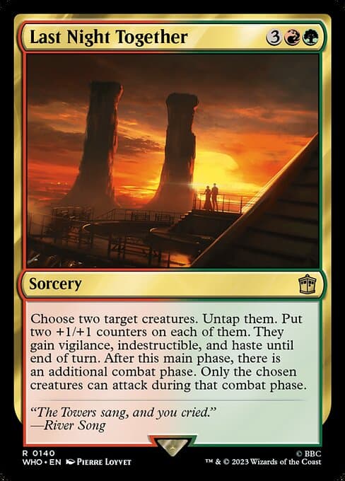 Last Night Together 2023 Magic: The Gathering Doctor Who