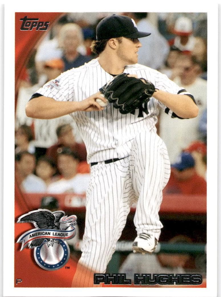 Phil Hughes 2010 topps Topps Update