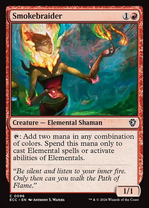 Smokebraider 2026 Magic: The Gathering Lorwyn Eclipsed Commander