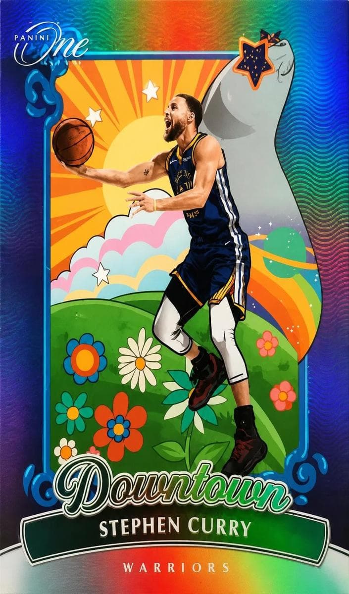 Stephen Curry 2023 panini Panini One and One