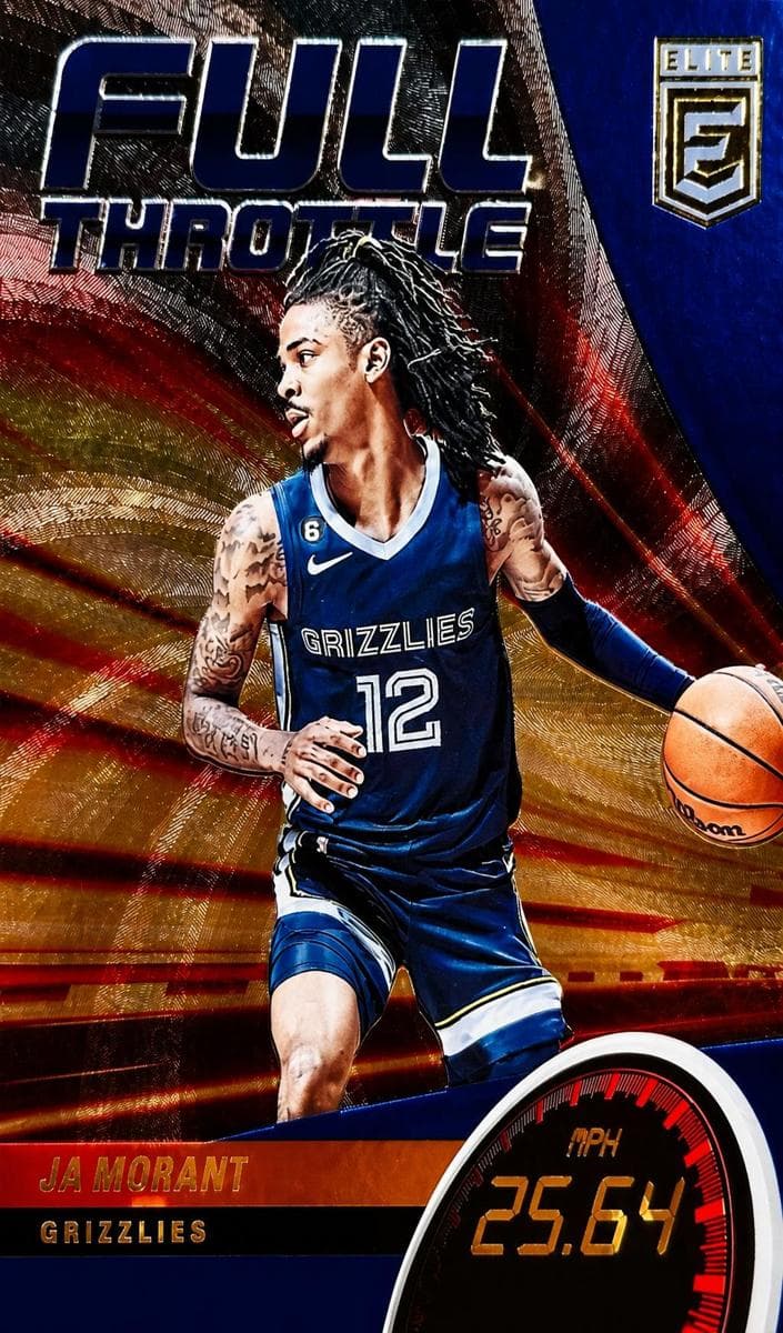 Ja Morant 2023 panini Donruss Elite