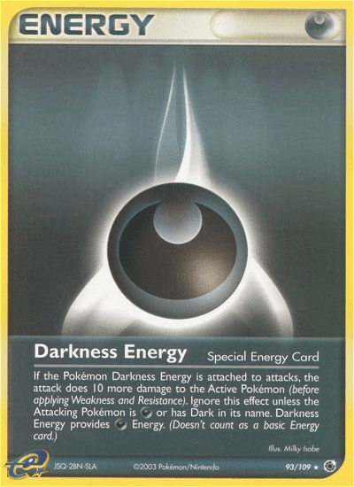 Darkness Energy 2013 Pokemon Ruby & Sapphire