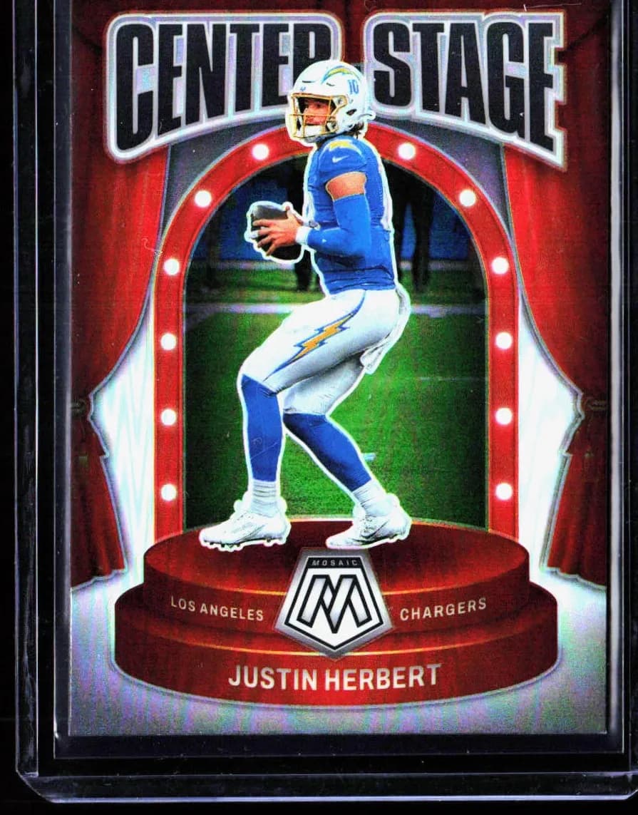 Justin Herbert 2024 panini Panini National Treasures