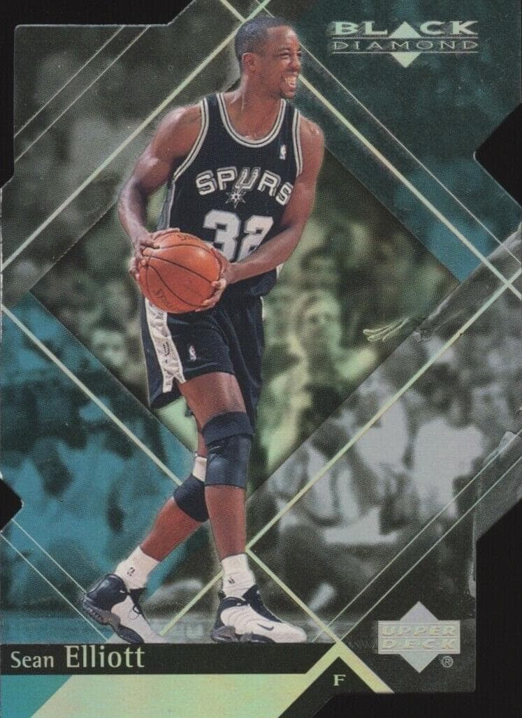 Sean Elliott 1999 upper-deck Black Diamond