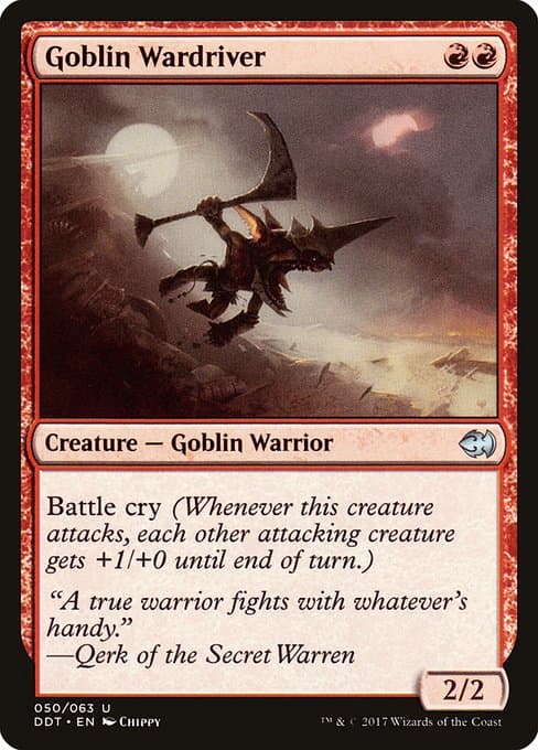 Goblin Wardriver 2017 Magic: The Gathering