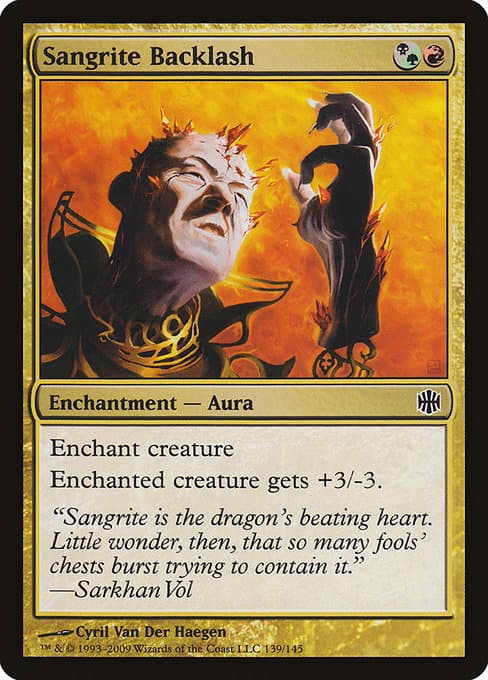 Sangrite Backlash 2009 Magic: The Gathering