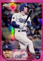 Freddie Freeman 2023 topps Topps Chrome Logofractor Edition