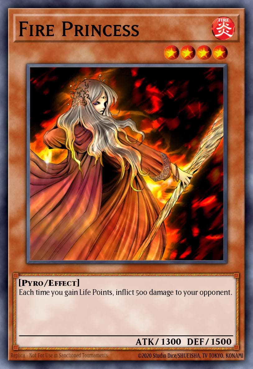 Fire Princess #GLD1-EN005