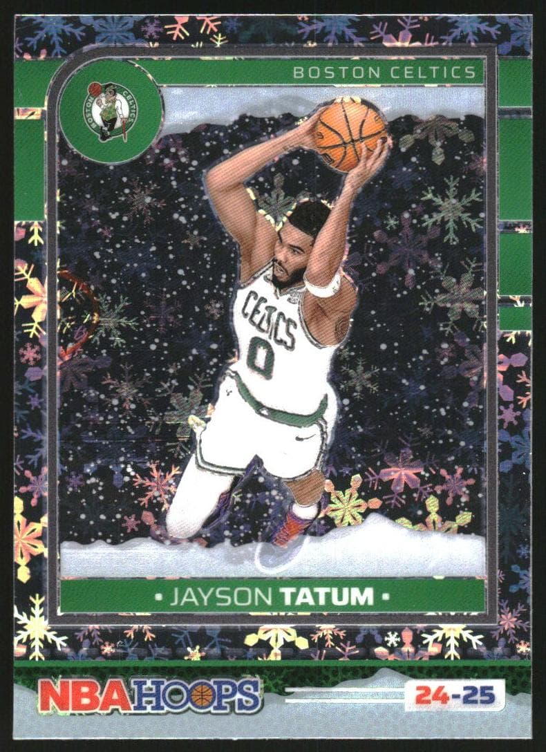 Jayson Tatum 2024 panini Hoops Winter