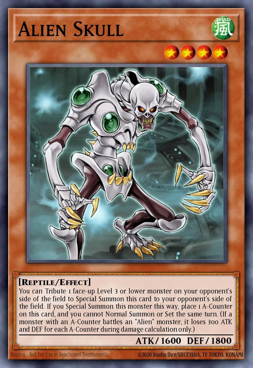 Alien Skull 2006 Yu-Gi-Oh! Power of the Duelist